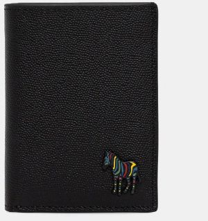 Kožená peňaženka Paul Smith čierna farba, M1A-8230-TMUZEB