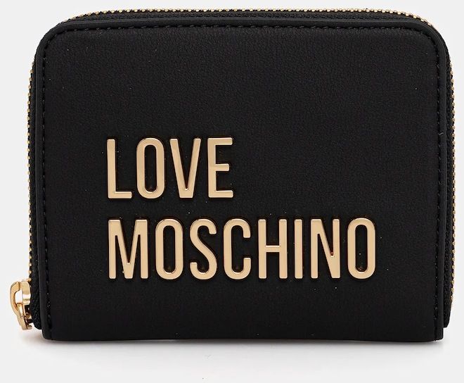Peňaženka Love Moschino dámska, čierna farba, JC5613PP0NKD0000