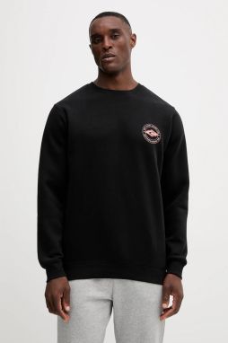 Mikina Rip Curl STAPLE čierna farba, s potlačou, 08WMFL