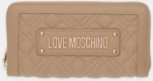 Peňaženka Love Moschino dámska, hnedá farba, JC5600PP0NLA0104