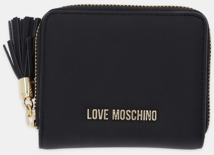 Peňaženka Love Moschino dámska, čierna farba, JC5689PP0NKD0000