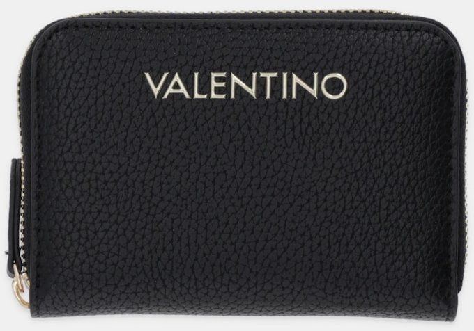 Peňaženka Valentino Bags ALEXIA dámska, čierna farba, VPS5A8137