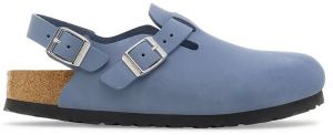 Nubukové šľapky Birkenstock Tokio HEX modrá farba, 1030478