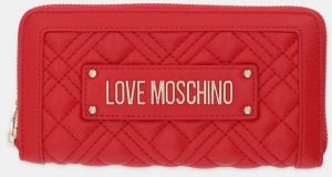 Peňaženka Love Moschino dámska, červená farba, JC5600PP0NLA0500