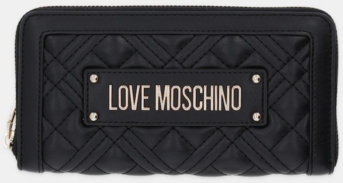 Peňaženka Love Moschino dámska, čierna farba, JC5600PP0NLA0000