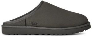 Semišové papuče UGG Classic Slip-On zelená farba, 1129290.MLF