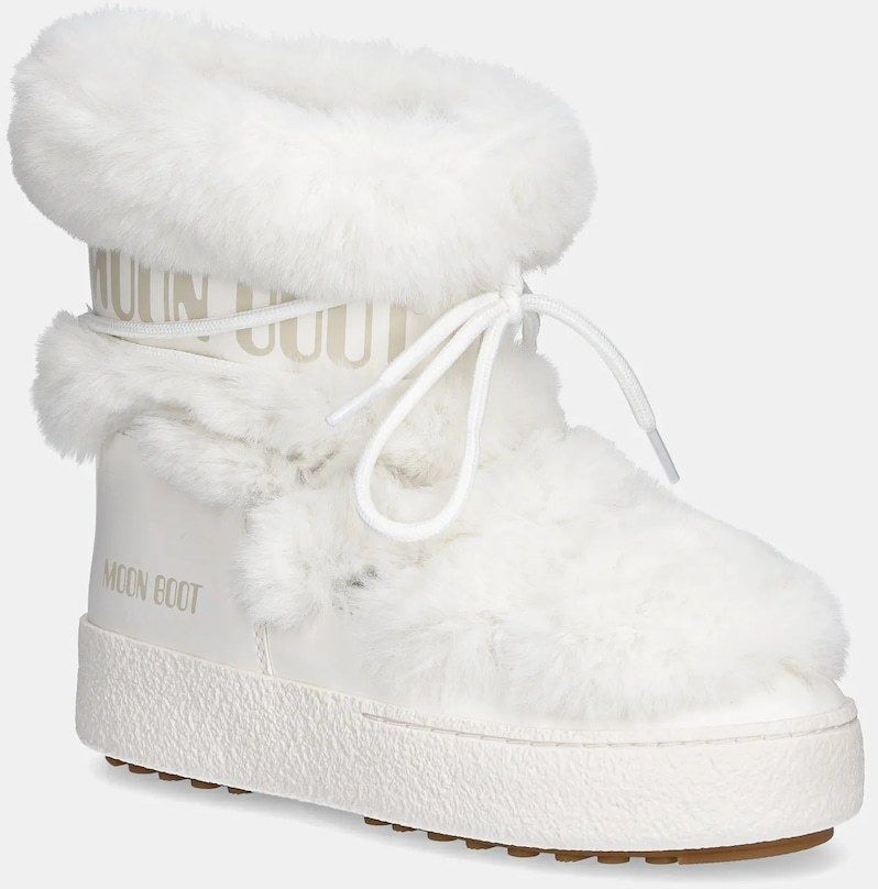 Snehule Moon Boot MB LTRACK FAUX FUR WP biela farba, 80D2450130 A001