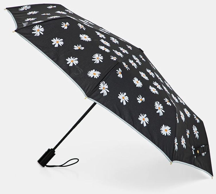 Dáždnik Moschino čierna farba, 9049