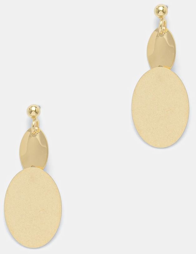 Náušnice zo striebra pozlátené 18k zlatom Answear.LAB