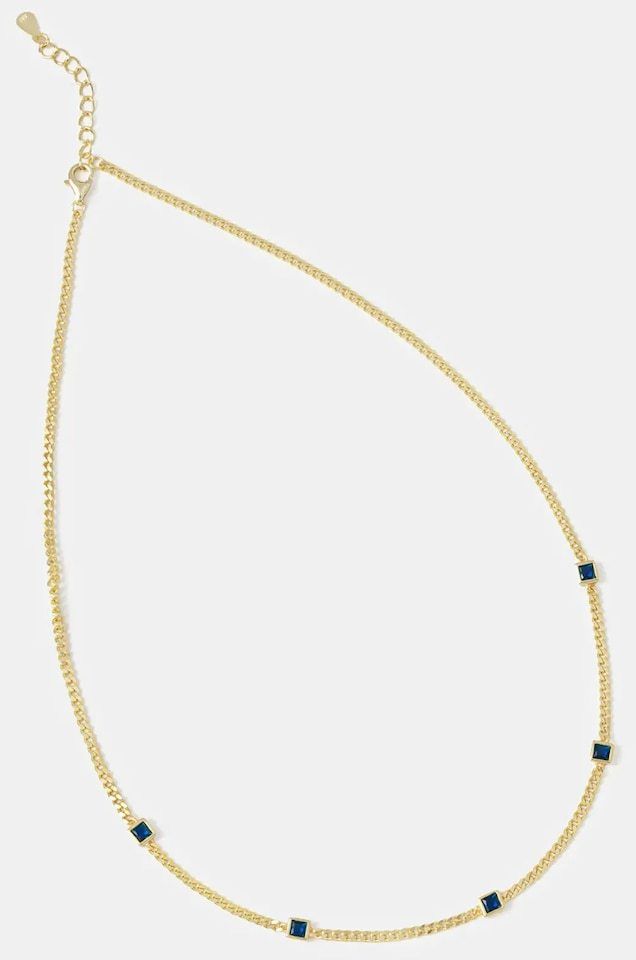 Náhrdelník zo striebra pozlátený 18k zlatom Answear.LAB