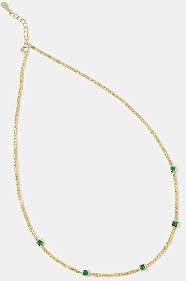 Náhrdelník zo striebra pozlátený 18k zlatom Answear.LAB