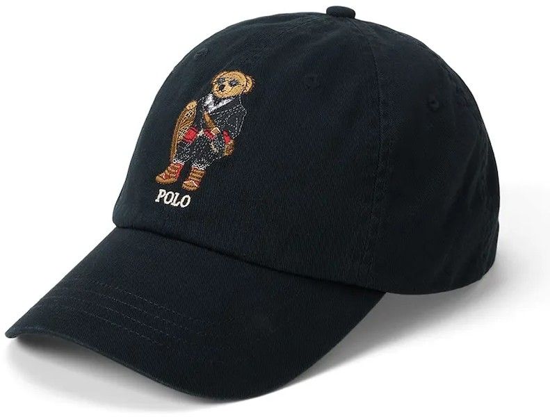 Bavlnená šiltovka Polo Ralph Lauren čierna farba, 710981297