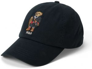 Bavlnená šiltovka Polo Ralph Lauren čierna farba, 710981297
