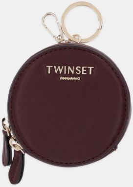 Peňaženka Twinset dámska, fialová farba, 252TL8042
