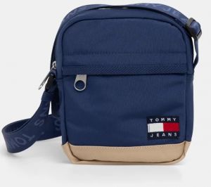 Malá taška Tommy Jeans tmavomodrá farba, AM0AM13265
