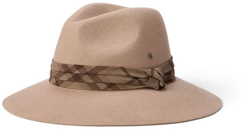 Klobúk Lauren Ralph Lauren hnedá farba, 454960167