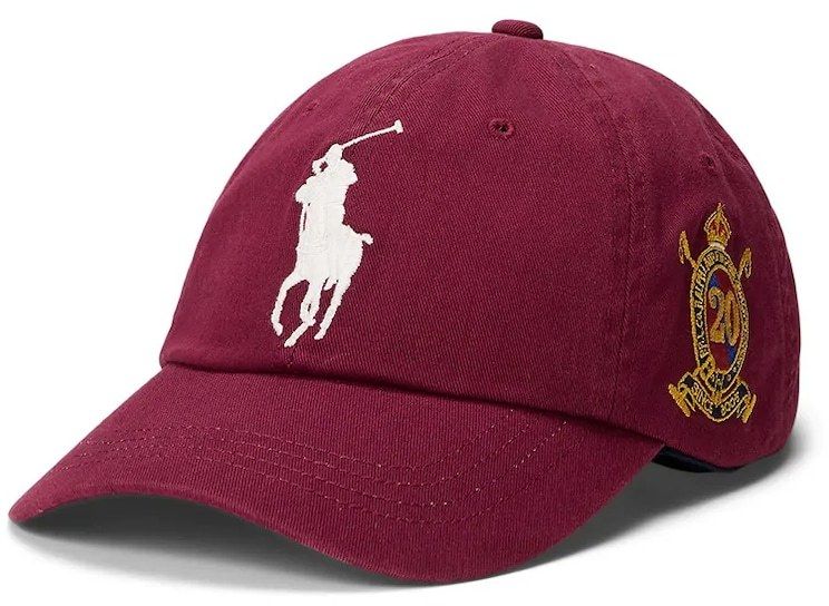 Bavlnená šiltovka Polo Ralph Lauren bordová farba, 710982207