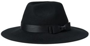 Vlnený klobúk Lauren Ralph Lauren čierna farba, 454P04549