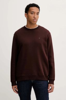 Mikina Tommy Jeans béžová farba, jednofarebná, DM0DM20741