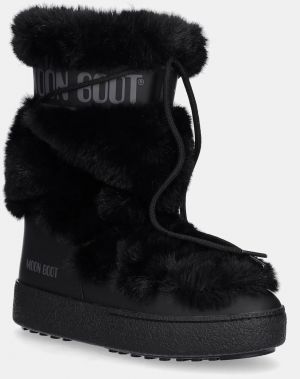 Snehule Moon Boot MB LTRACK FAUX FUR HIGH WP čierna farba, 80D2450210 N001