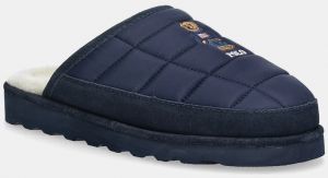 Papuče Polo Ralph Lauren Reade Sff Br tmavomodrá farba, 843P10439001