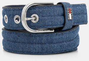 Opasok Tommy Jeans tmavomodrá farba, AW0AW18046