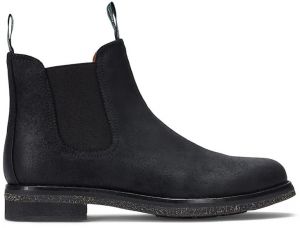 Kožené vysoké topánky Polo Ralph Lauren Radford Chls čierna farba, 812945526001
