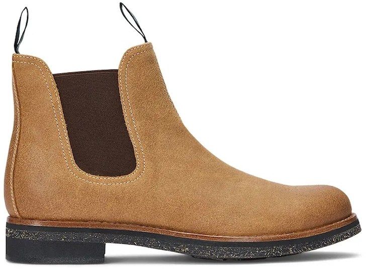 Kožené vysoké topánky Polo Ralph Lauren Radford Chls hnedá farba, 812945526002