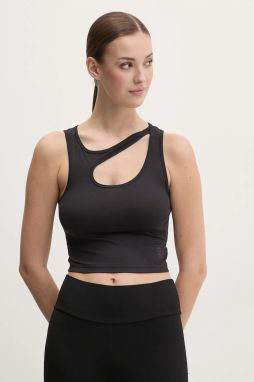 Tréningový top ON Studio čierna farba, 1WF10570553