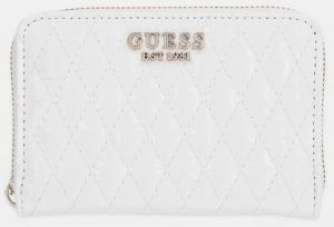 Peňaženka Guess BETULA dámska, biela farba, SWGG96 26140