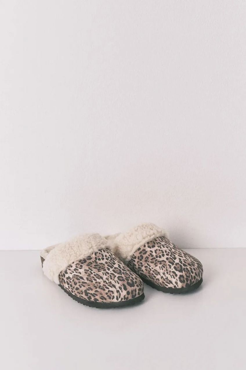 Papuče women'secret HOMEWEAR ANIMAL PRINT hnedá farba, 4992535