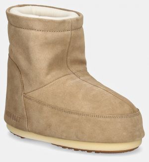 Semišové snehule Moon Boot Icon Low Nolace Suede hnedá farba, 80D1409400-L003