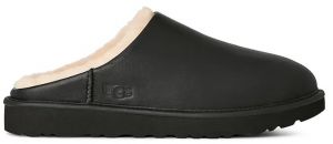 Kožené papuče UGG Classic Slip-On Noir čierna farba, 1172270.BLK