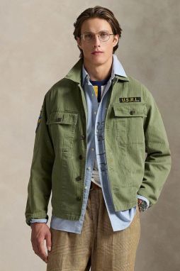 Košeľa Polo Ralph Lauren Sport Shirt zelená farba, regular, s klasickým golierom, 710965071