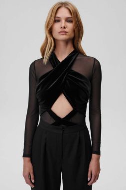 Body Undress Code 540 Flawless Bodysuit Black Classic čierna farba, jednofarebná