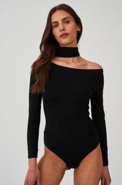 Body Undress Code Drunk in Love Bodysuit Classic dámske, čierna farba, jednofarebná, 541