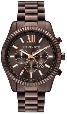 Hodinky Michael Kors pánske, oranžová farba, MK9224