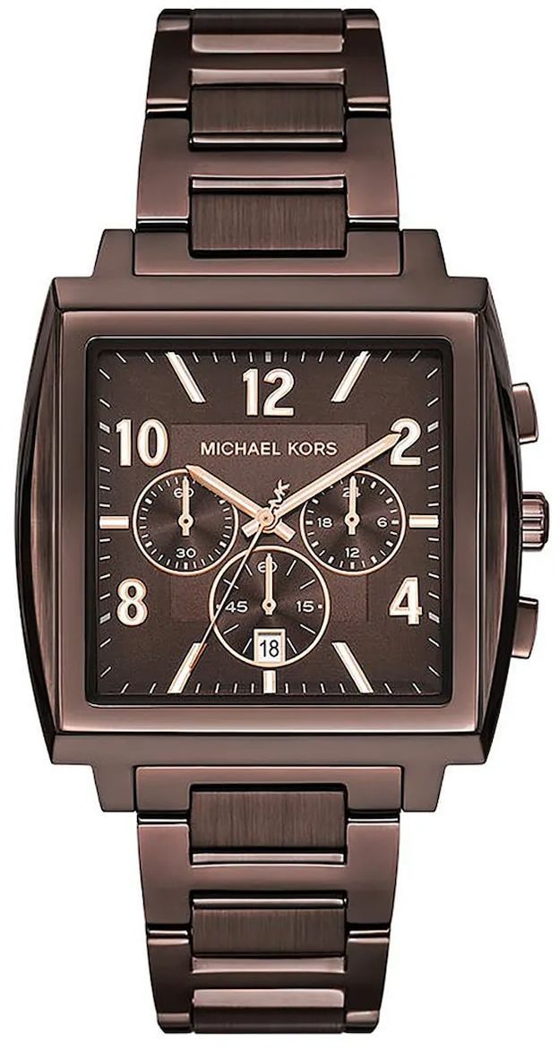 Hodinky Michael Kors pánske, oranžová farba, MK9234