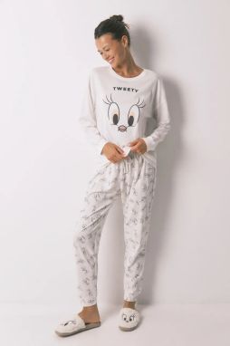 Bavlnené pyžamo women'secret béžová farba, bavlnené, 3132125