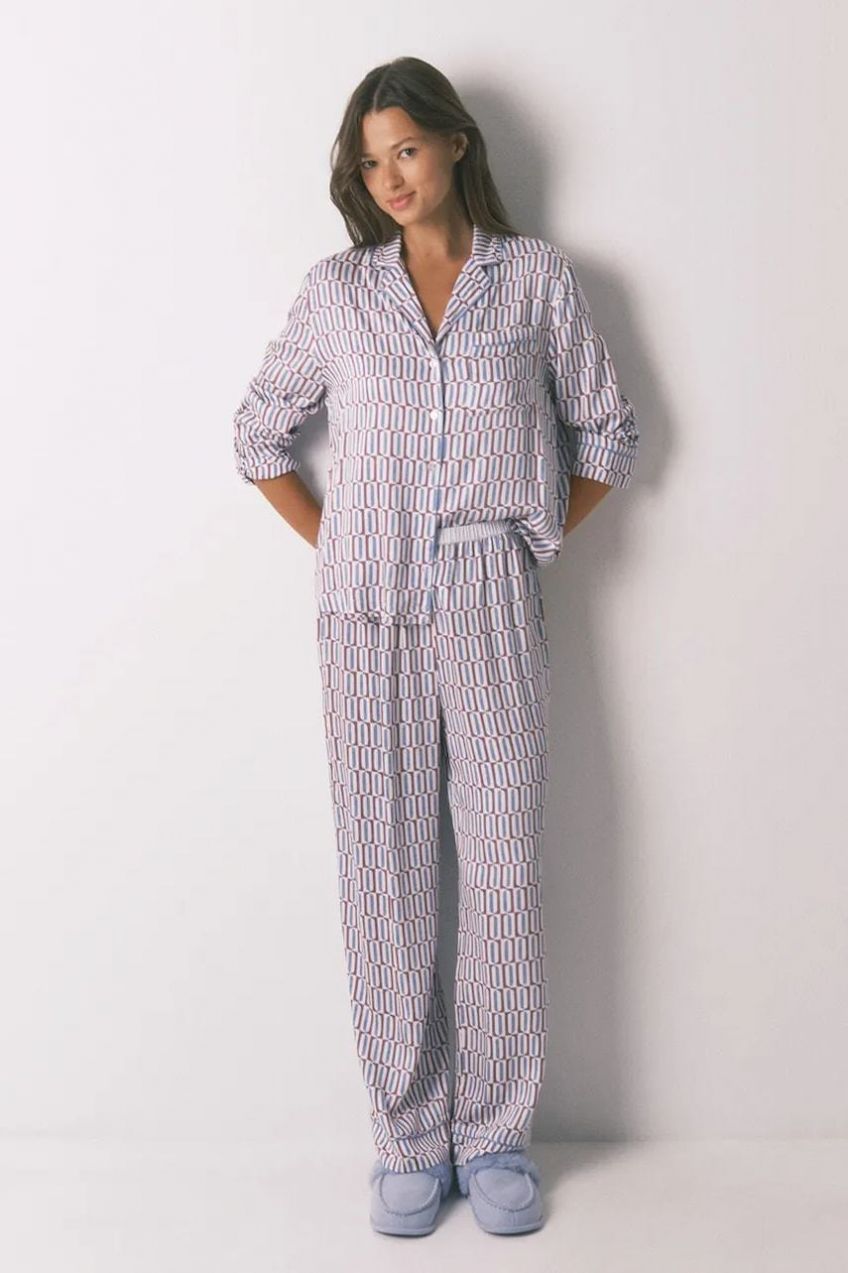 Pyžamo women'secret dámske, fialová farba, 4852102