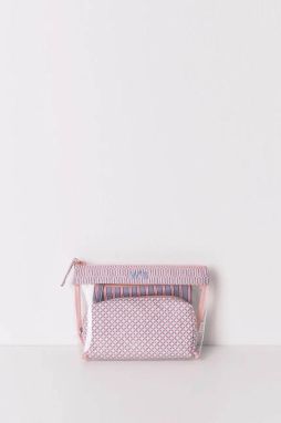 Kozmetická taška women'secret 3-pak fialová farba, 4842004