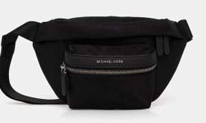Ľadvinka Michael Kors čierna farba, 33F5LBNY1B