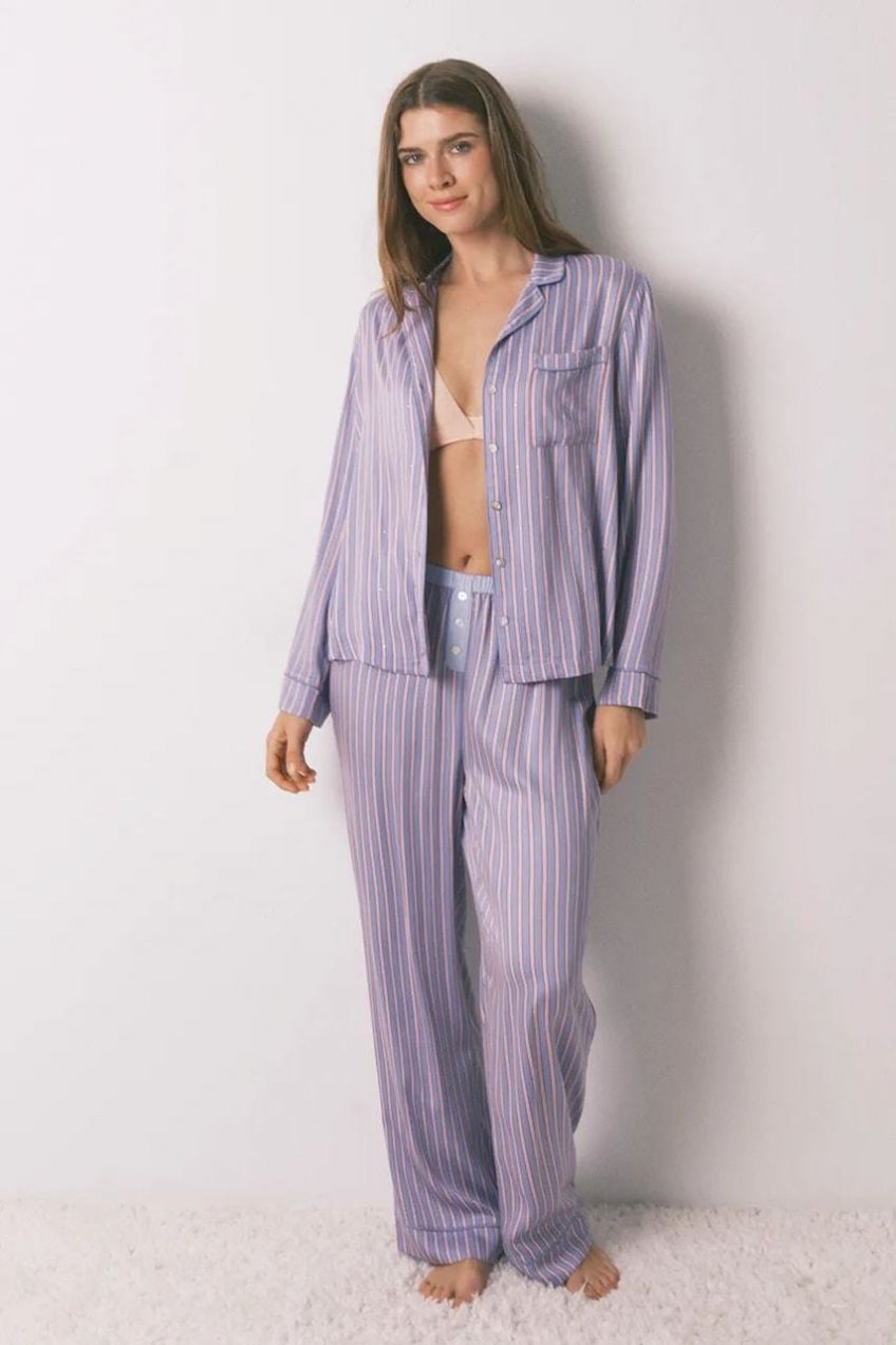 Pyžamo women'secret dámske, fialová farba, 4852103