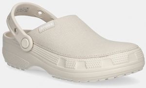 Šľapky Crocs Classic Crafted Clog béžová farba, 211354