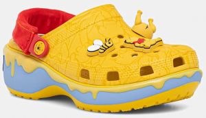 Šľapky Crocs Classic Winnie The Pooh Clog žltá farba, na platforme, 211092