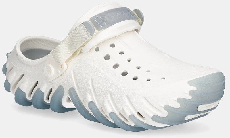 Šľapky Crocs Echo Icey Ro Clog béžová farba, 211458