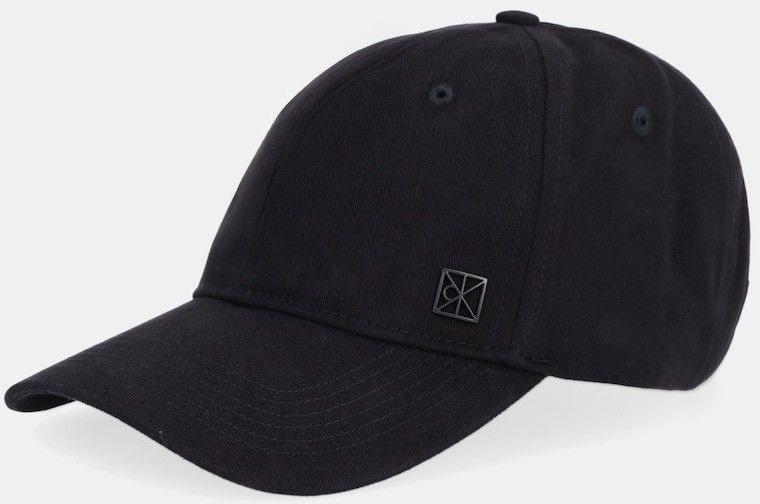 Bavlnená šiltovka Calvin Klein čierna farba, LV04F5059G