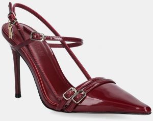 Lodičky Steve Madden Deagan bordová farba, 11003884