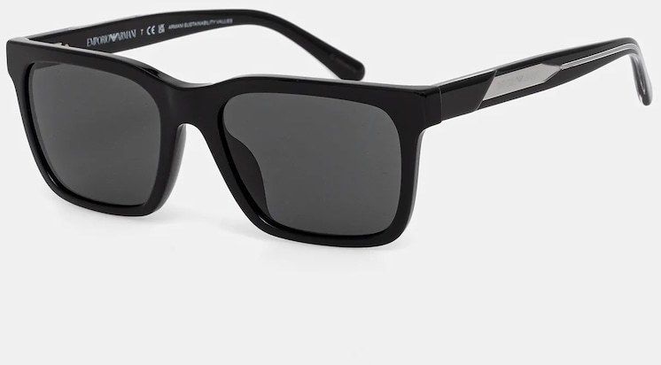 Slnečné okuliare Emporio Armani čierna farba, 0EA4262U