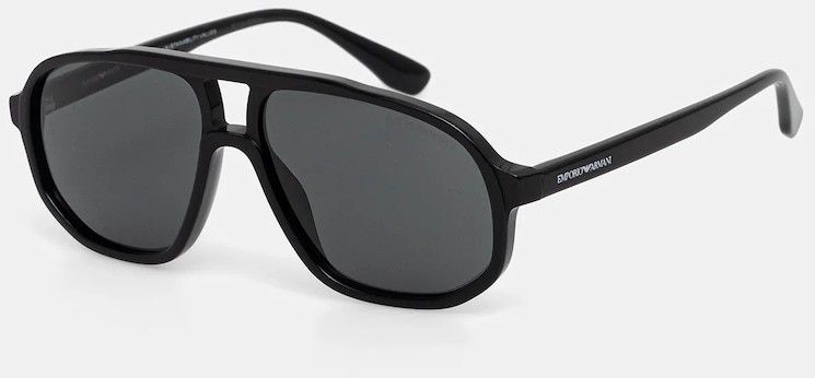 Slnečné okuliare Emporio Armani čierna farba, 0EA4263U